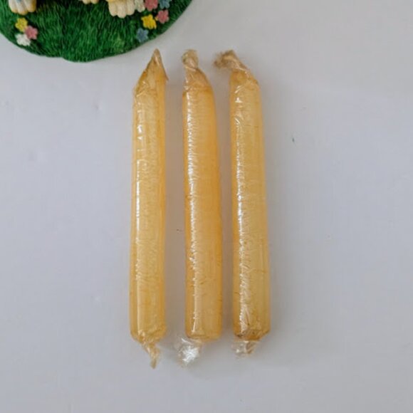 Vintage Ceramic Bunny Tree Candleholders 7 Inch Spring Easter Decor - Picture 7 of 7